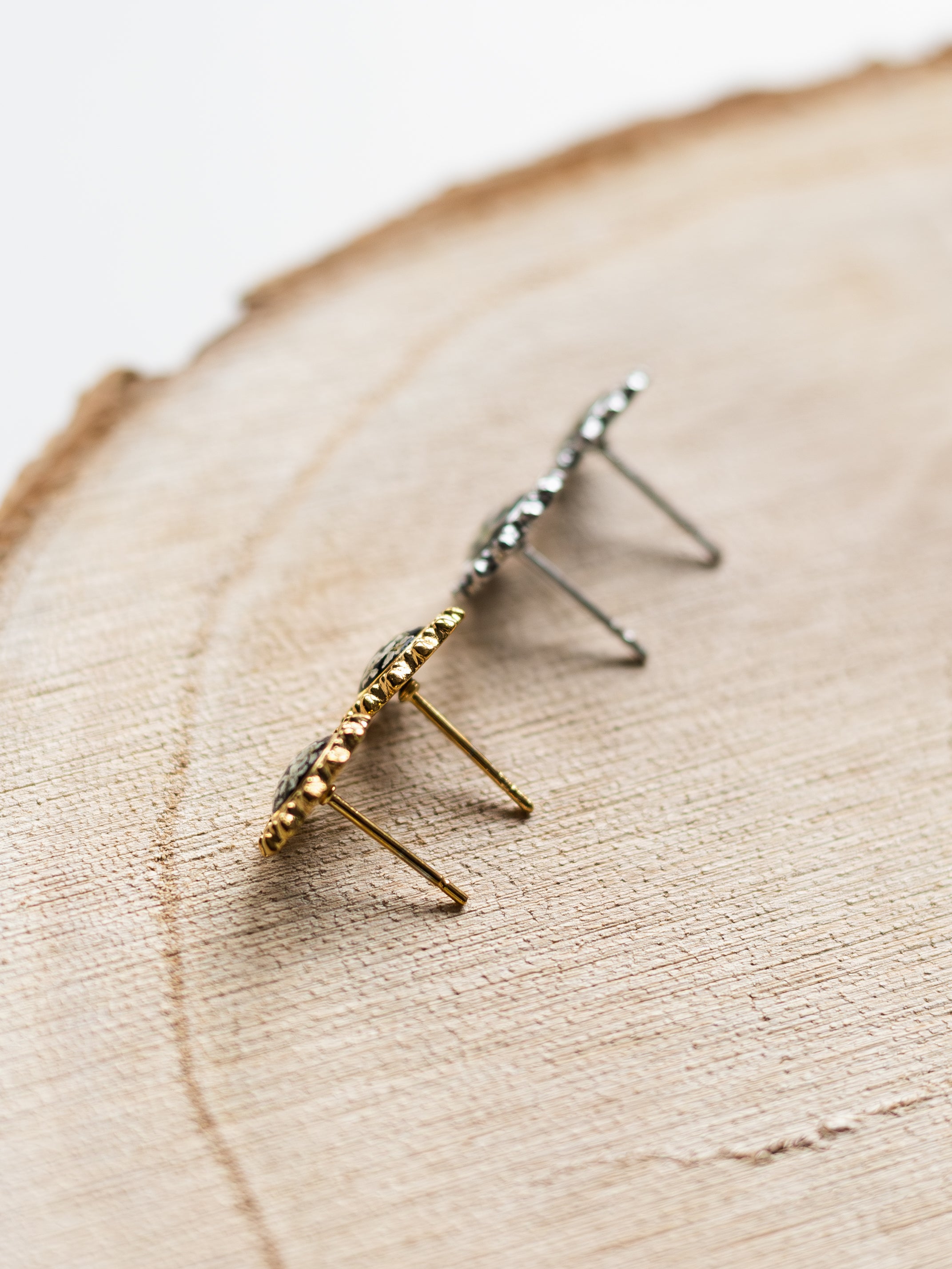 Ohrstecker mit Wilder Möhre