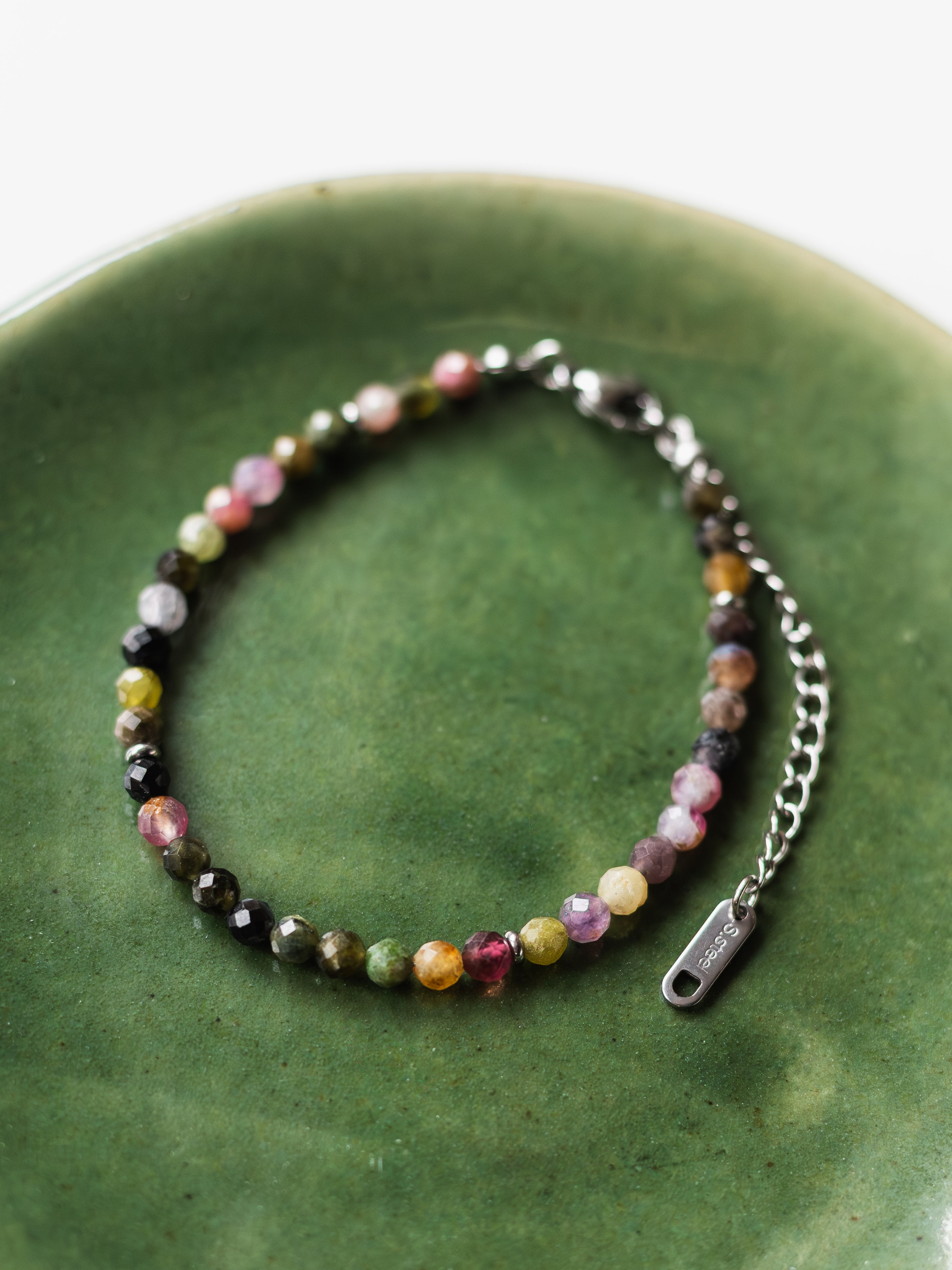 Armband mit Turmalinperlen - SANDKORN Usedom 