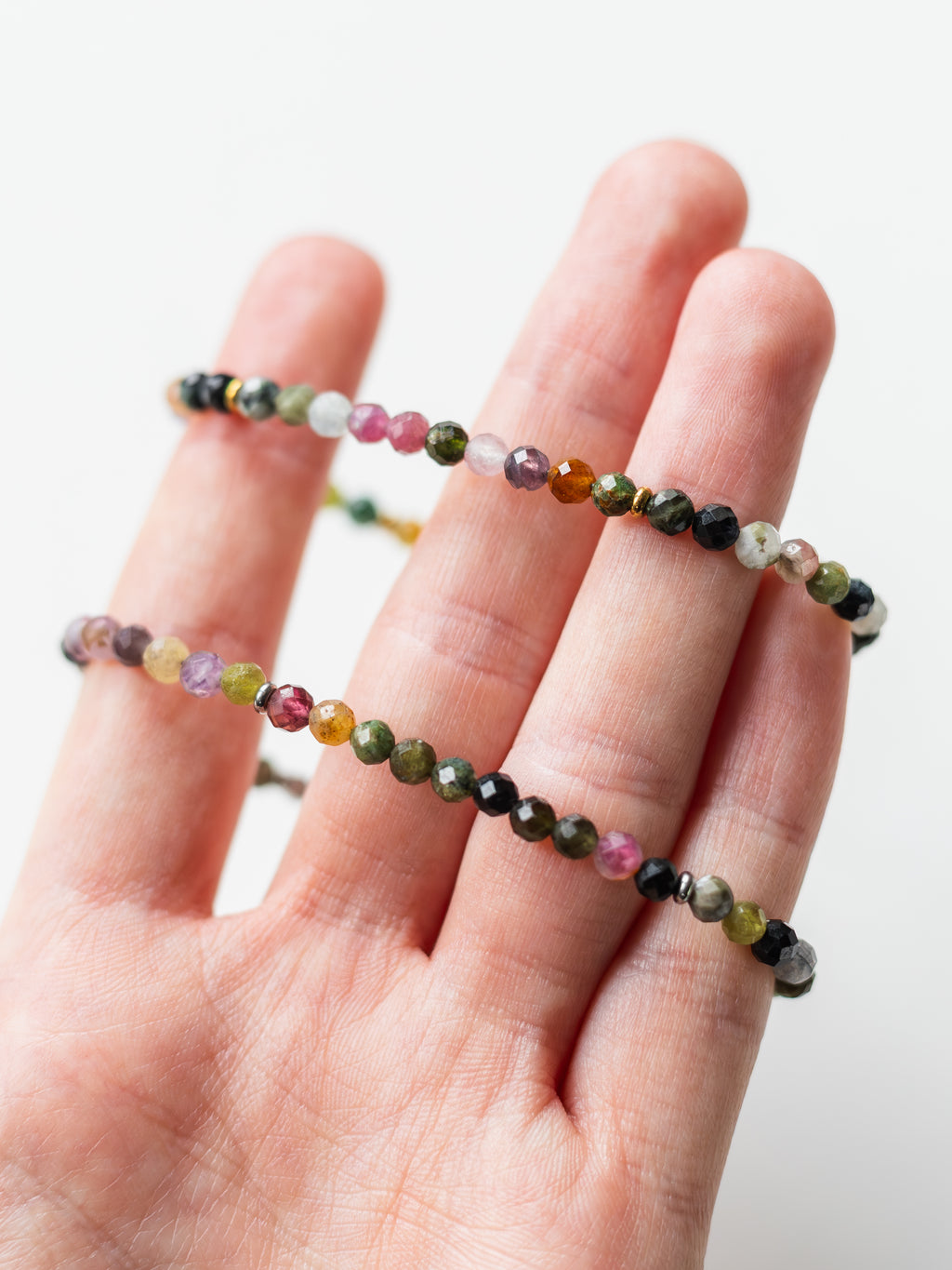 Armband mit Turmalinperlen - SANDKORN Usedom 