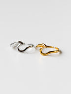 Ring mit Welle - SANDKORN Usedom 