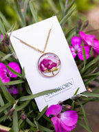 Halskette mit Rose - SANDKORN Usedom 