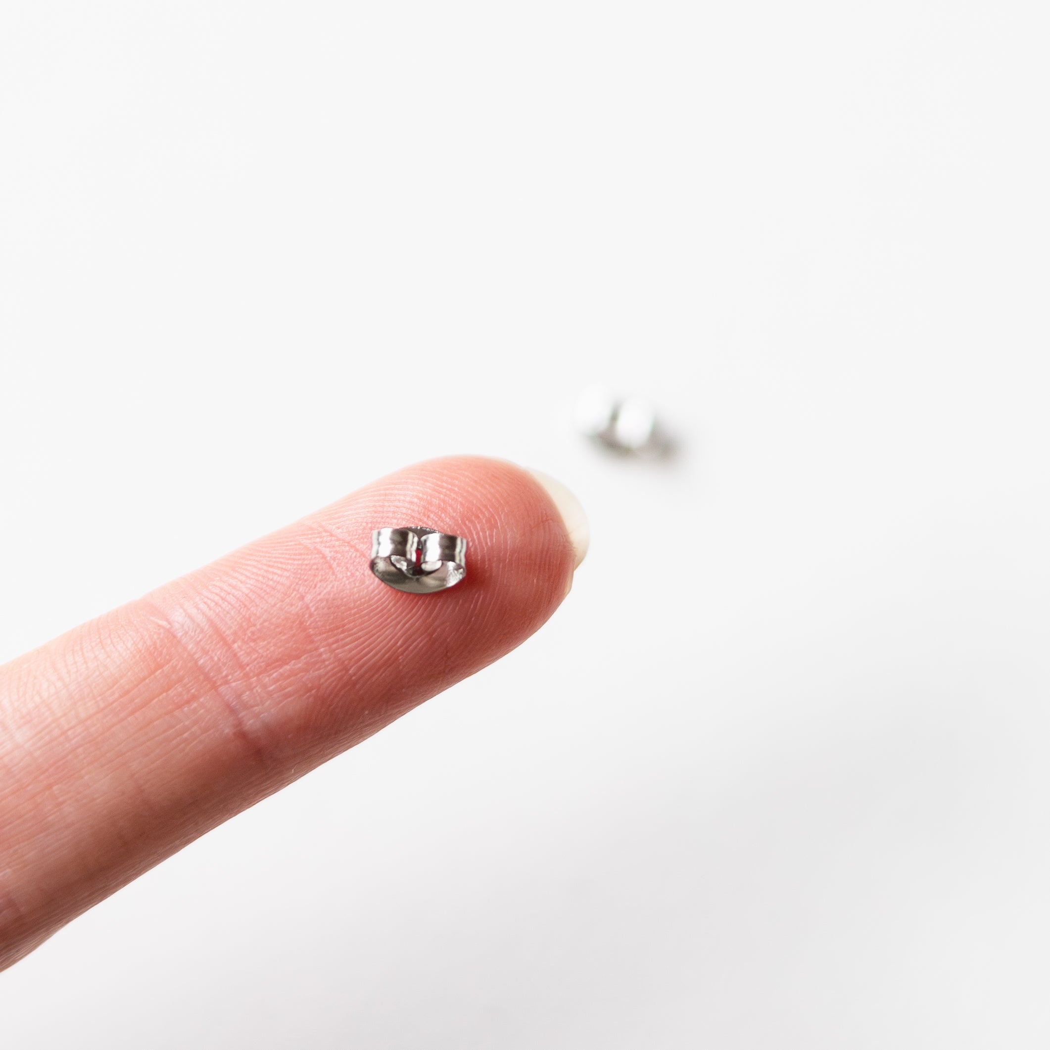 1 Paar Ohrring-Stopper - Chirurgenstahl