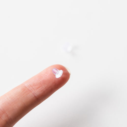 1 Paar Ohrring-Stopper - Silikon