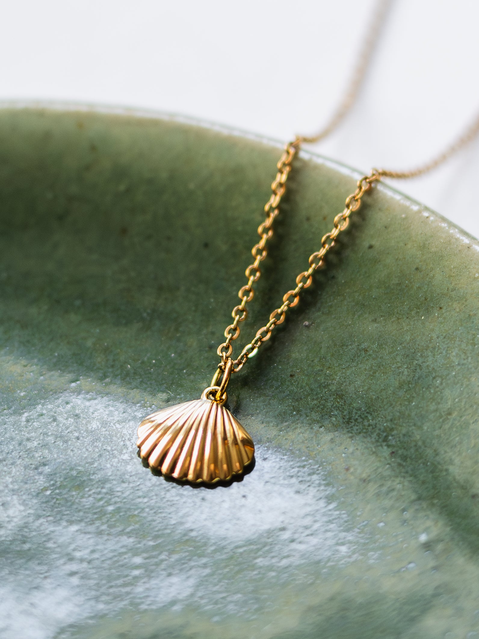 Halskette mit Muschel