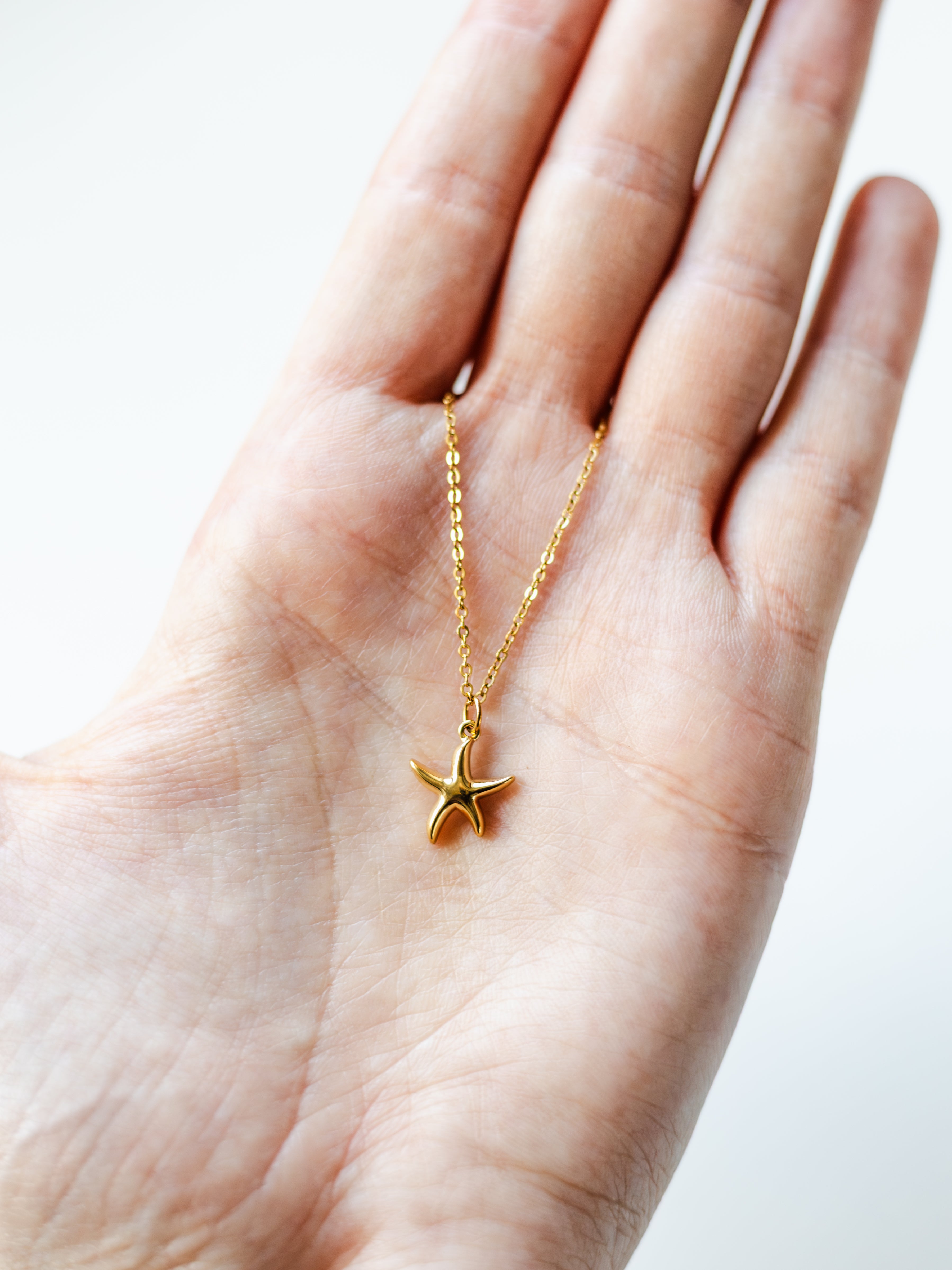 Halskette mit Seestern