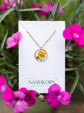 Halskette mit Butterblume - SANDKORN Usedom 