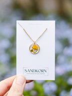 Halskette mit Butterblume - SANDKORN Usedom 