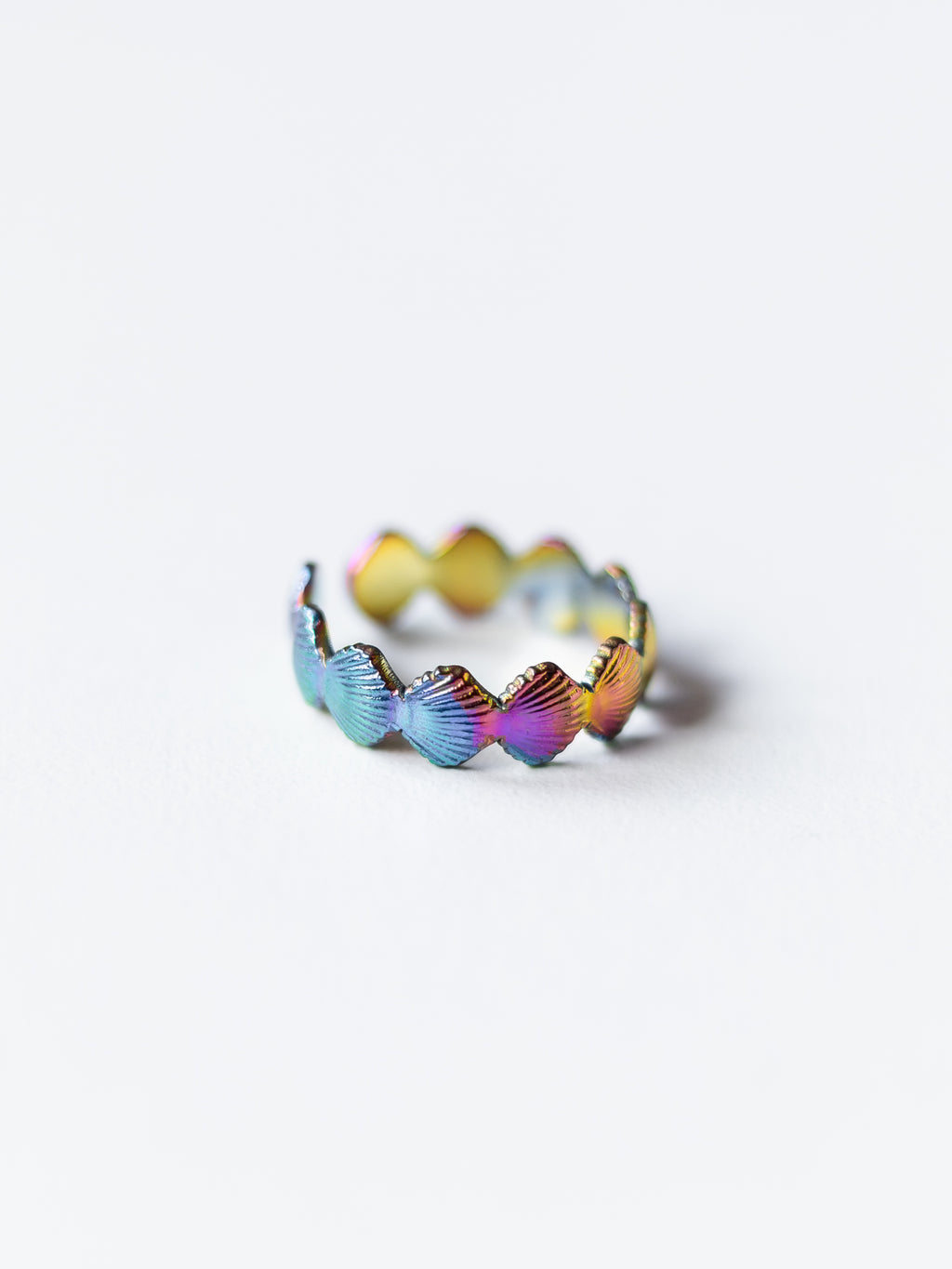 Ring mit Muschelkranz - SANDKORN Usedom 