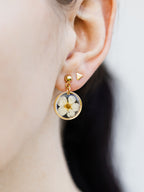 Schmuckset mit Spiere - Weiß