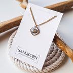 Necklace with heart shell - Gold