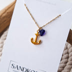 Earrings with pansies