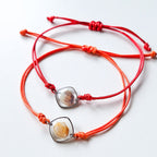 Armband mit Herzmuschel - Silber