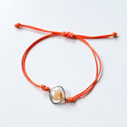 Armband mit Herzmuschel - Silber