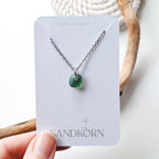 Sea glass necklace - Aqua