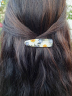 Haarspangen mit Pflanzen