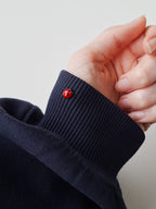 Realistyczna przypinka biedronki