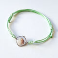 Bracelet with seashell - silver