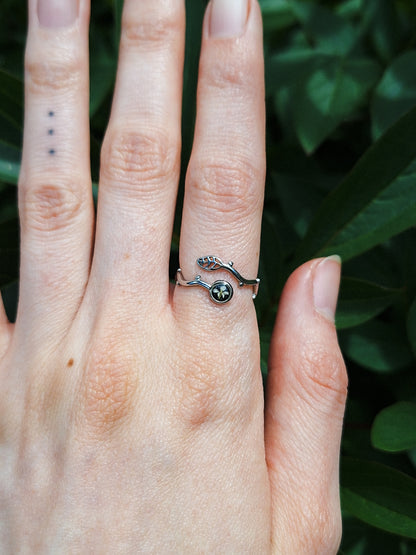 Ring mit Wilder Möhre